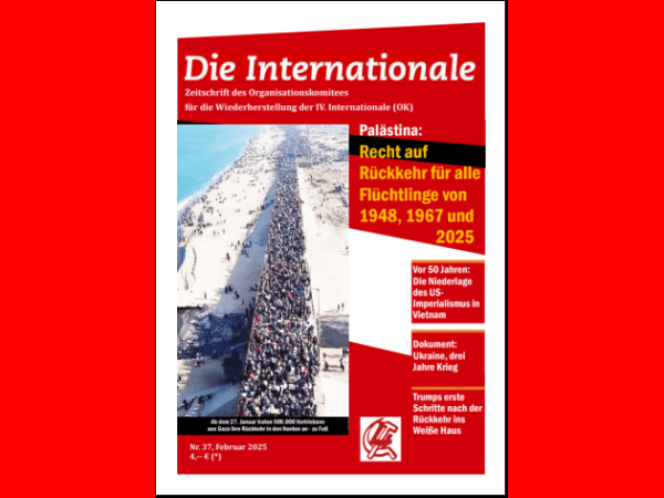 Die Internationale Nr. 37, Februar&nbsp;2025