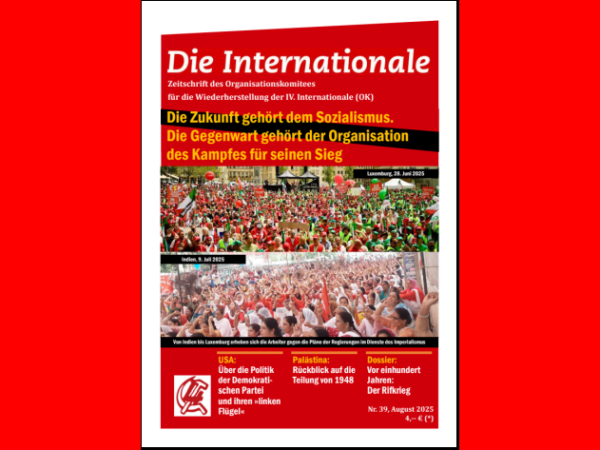 Die Internationale Nr. 39, August&nbsp;2025